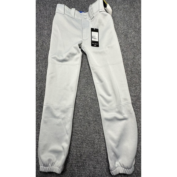 Mizuno Baseball Pants Youth Large Elastic Bottom Double Knee Polyester New YL - Picture 1 of 9